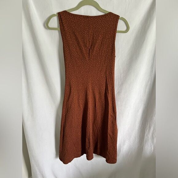 PATAGONIA Brown Wrap It Up Dress Size M - Picture 6 of 6